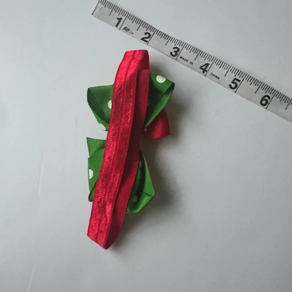 Christmas Hair Bow Headband